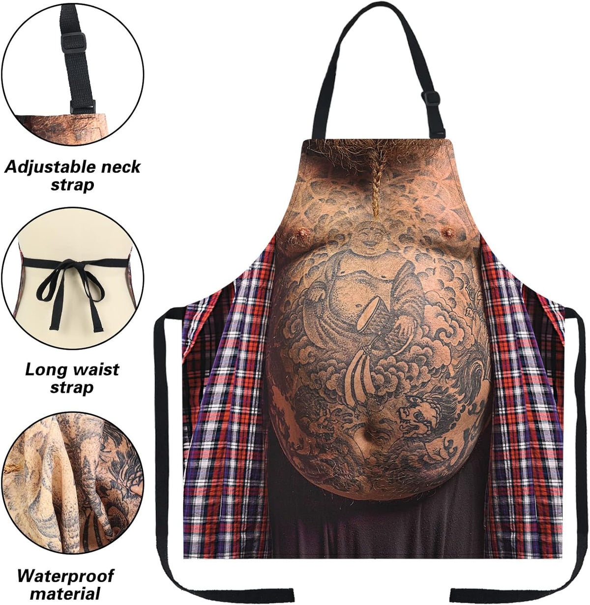 The Dad Bod Chef Apron