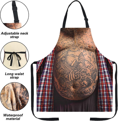 The Dad Bod Chef Apron